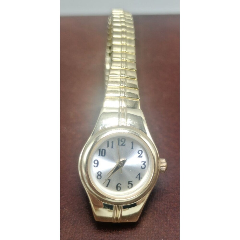 Vintage Ladies' Elegant Gold Tone Watch- Fossil-FMDOTT025 - Working